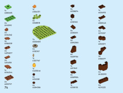 LEGO 40709 instructions page 74 – build guide