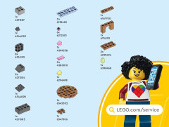 LEGO 40709 instructions page 75 – build guide