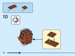 LEGO 40711 instructions page 10 – build guide