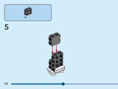 LEGO 40711 instructions page 20 – build guide