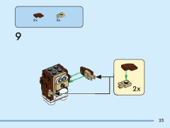 LEGO 40711 instructions page 23 – build guide