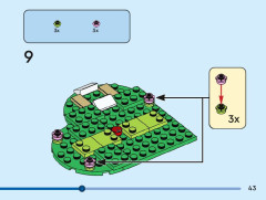LEGO 40711 instructions page 43 – build guide