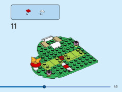 LEGO 40711 instructions page 45 – build guide