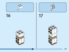 LEGO 40711 instructions page 49 – build guide