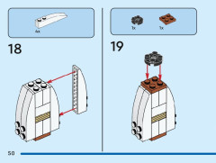 LEGO 40711 instructions page 50 – build guide