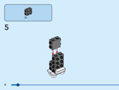LEGO 40711 instructions page 6 – build guide