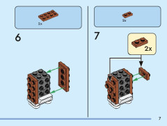 LEGO 40711 instructions page 7 – build guide