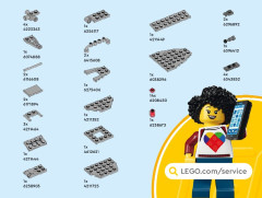 LEGO 40712 instructions page 43 – build guide