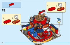 LEGO 40714 instructions page 70 – build guide