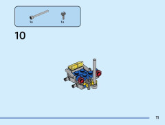 LEGO 40715 instructions page 11 – build guide