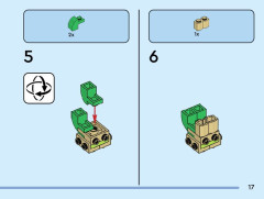 LEGO 40715 instructions page 17 – build guide