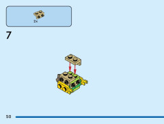 LEGO 40715 instructions page 50 – build guide