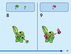 LEGO 40715 instructions page 69 – build guide