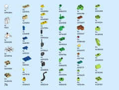 LEGO 40715 instructions page 74 – build guide