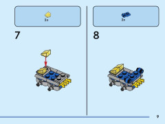 LEGO 40715 instructions page 9 – build guide