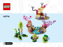LEGO 40716 instructions page 1 – build guide
