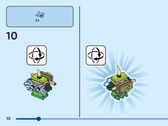 LEGO 40716 instructions page 10 – build guide