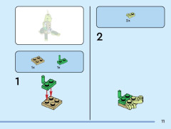 LEGO 40716 instructions page 11 – build guide