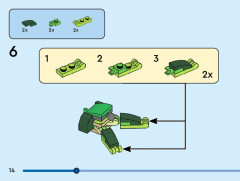 LEGO 40716 instructions page 14 – build guide