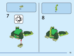 LEGO 40716 instructions page 15 – build guide
