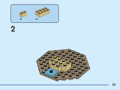 LEGO 40716 instructions page 23 – build guide
