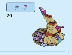 LEGO 40716 instructions page 41 – build guide