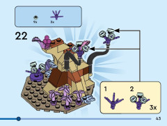 LEGO 40716 instructions page 43 – build guide