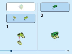 LEGO 40716 instructions page 45 – build guide
