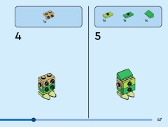 LEGO 40716 instructions page 47 – build guide