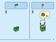 LEGO 40716 instructions page 5 – build guide