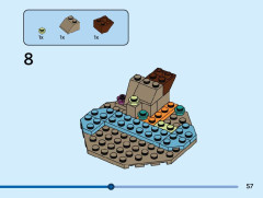 LEGO 40716 instructions page 57 – build guide