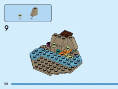 LEGO 40716 instructions page 58 – build guide