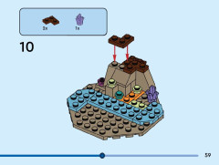 LEGO 40716 instructions page 59 – build guide