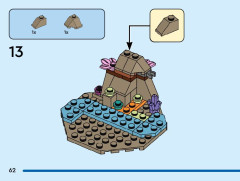 LEGO 40716 instructions page 62 – build guide