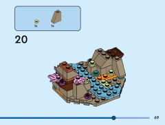 LEGO 40716 instructions page 69 – build guide