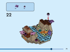 LEGO 40716 instructions page 71 – build guide