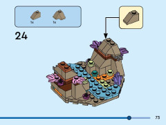 LEGO 40716 instructions page 73 – build guide