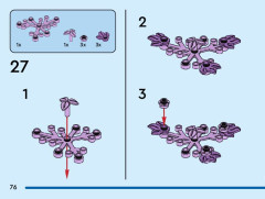 LEGO 40716 instructions page 76 – build guide
