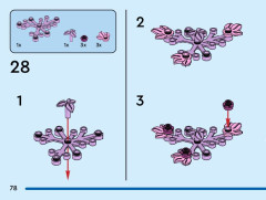 LEGO 40716 instructions page 78 – build guide