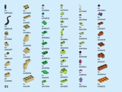 LEGO 40716 instructions page 82 – build guide
