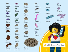 LEGO 40716 instructions page 83 – build guide