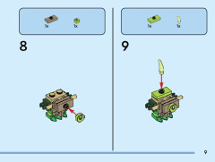 LEGO 40716 instructions page 9 – build guide