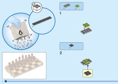 LEGO 40719 instructions page 2 – build guide