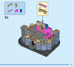 LEGO 40720 instructions page 47 – build guide