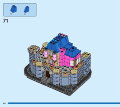 LEGO 40720 instructions page 66 – build guide