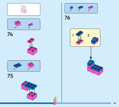 LEGO 40720 instructions page 69 – build guide