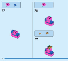 LEGO 40720 instructions page 70 – build guide