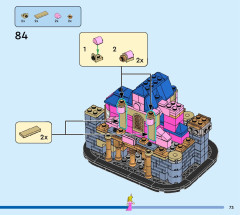 LEGO 40720 instructions page 73 – build guide