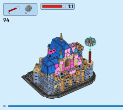 LEGO 40720 instructions page 78 – build guide