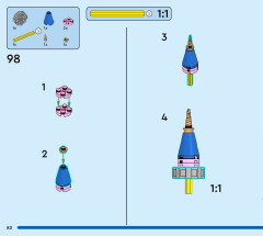 LEGO 40720 instructions page 82 – build guide